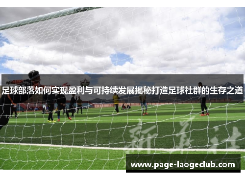 足球部落如何实现盈利与可持续发展揭秘打造足球社群的生存之道 足球部落如何实现盈利与可持续发展揭秘打造足球社群的生存之道