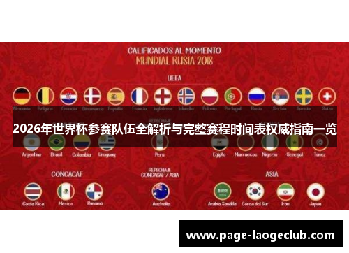 2026年世界杯参赛队伍全解析与完整赛程时间表权威指南一览